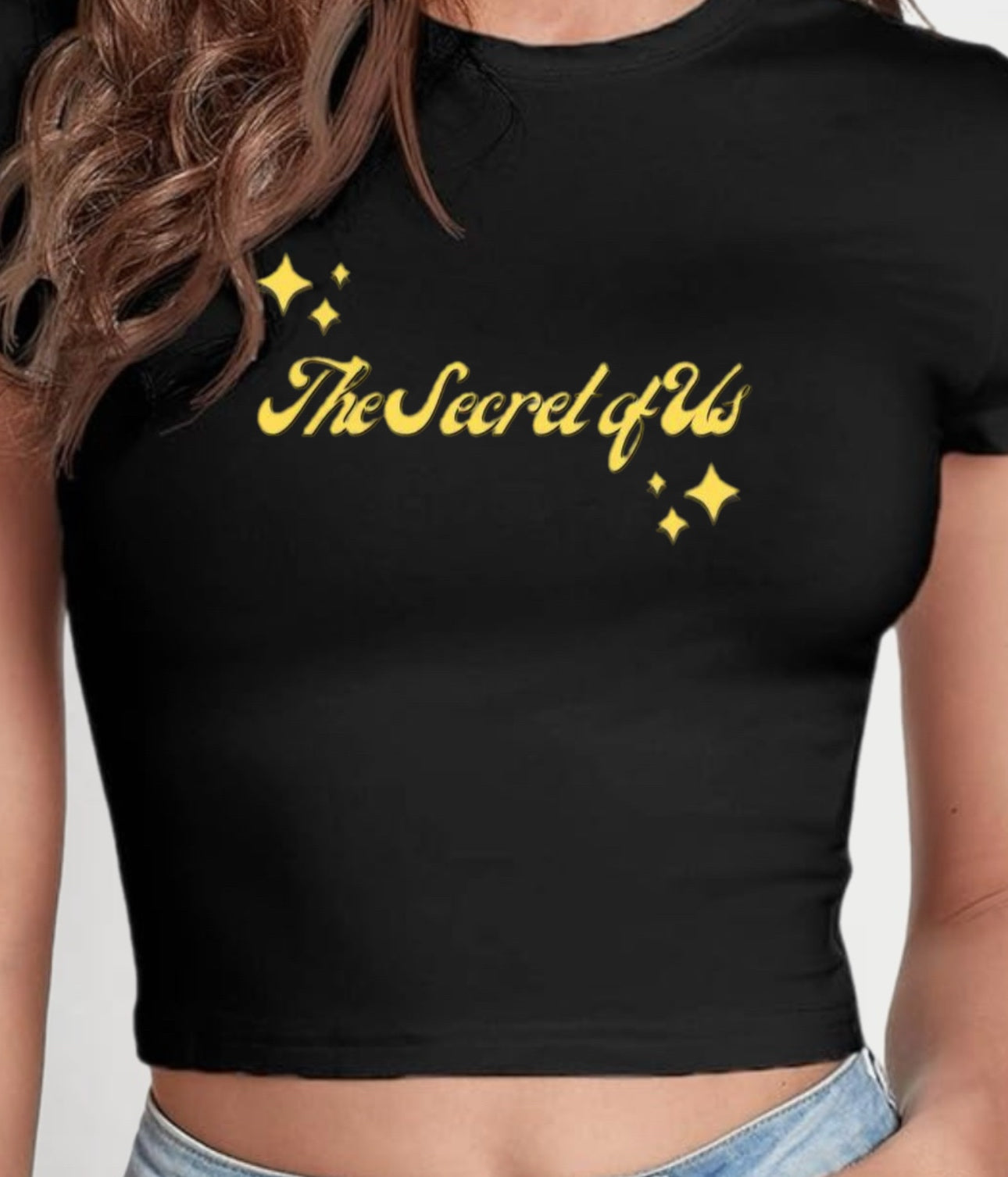 GA TSOU baby tee, Gold Embroidered Crewneck | Music Merch Gift for Fans