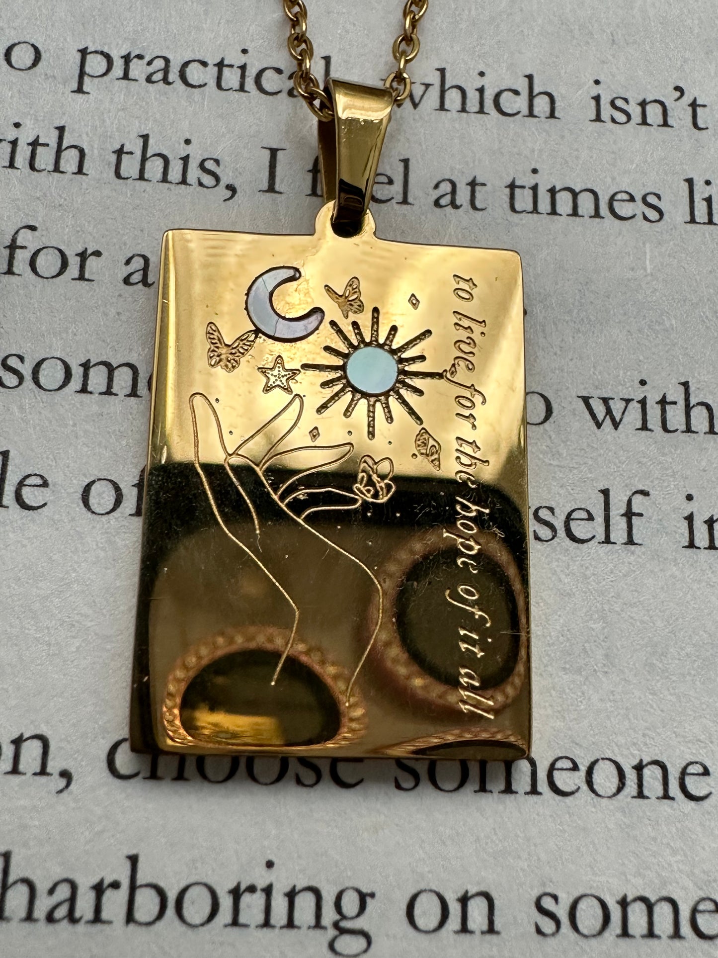 august necklace