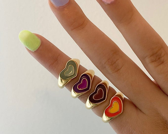 Heart Rings