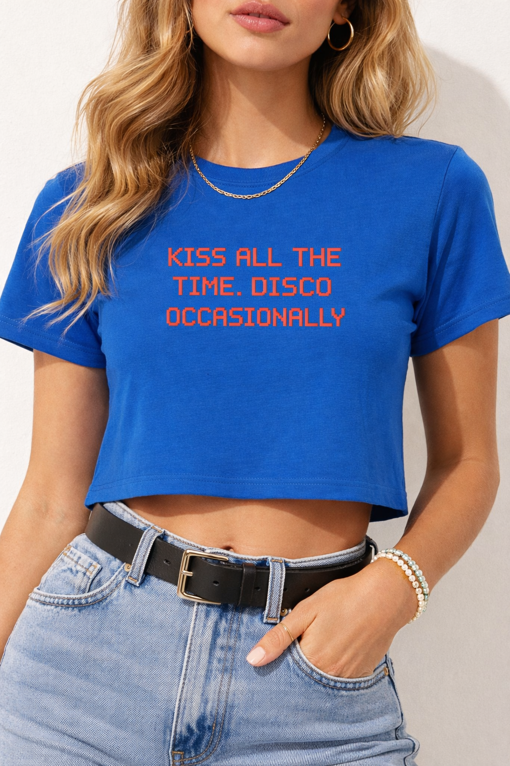 Short sleeve embroidery  t-shirt