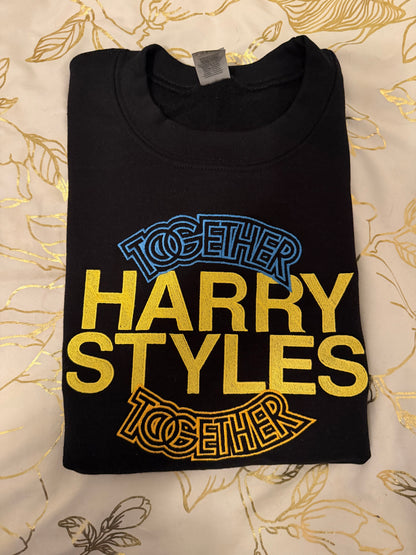 We belong together, kiss all the time, disco occasionally crewneck