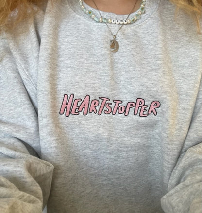 Pink Heartstopper Crewneck